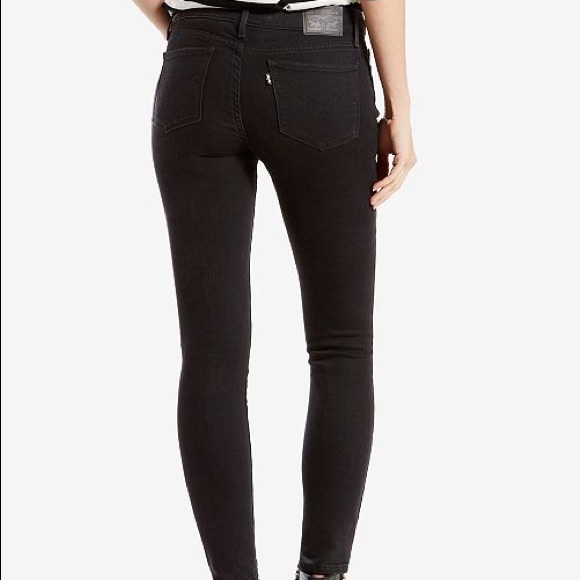 Levi’s black 711 mid rise - Picture 2 of 5